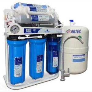 جهاز تحلية منزلي 7 مراحل استناد وساعة ضغط