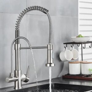 خلاط مدمج للمغسله والفلتر سلفر ٢٦٠